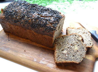 Black Sesame Banana Bread