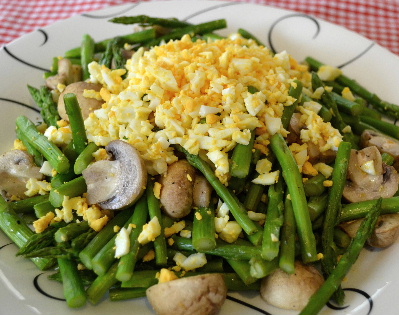 Roasted Asparagus Salad