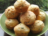 Bacon Cheese Muffins