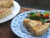 Bacon and Asparagus Quiche