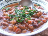 Black-Eyed Pea Tomato Soup