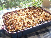 Blueberry Peach Cobbler