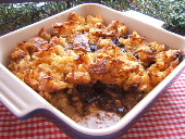 Chocolate Banana Bread Pudding