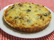 Salmon and Spinach Quiche